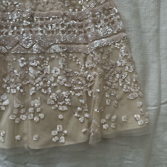 Needle and thread Aurora dress in champagne - Picture 7 of 15